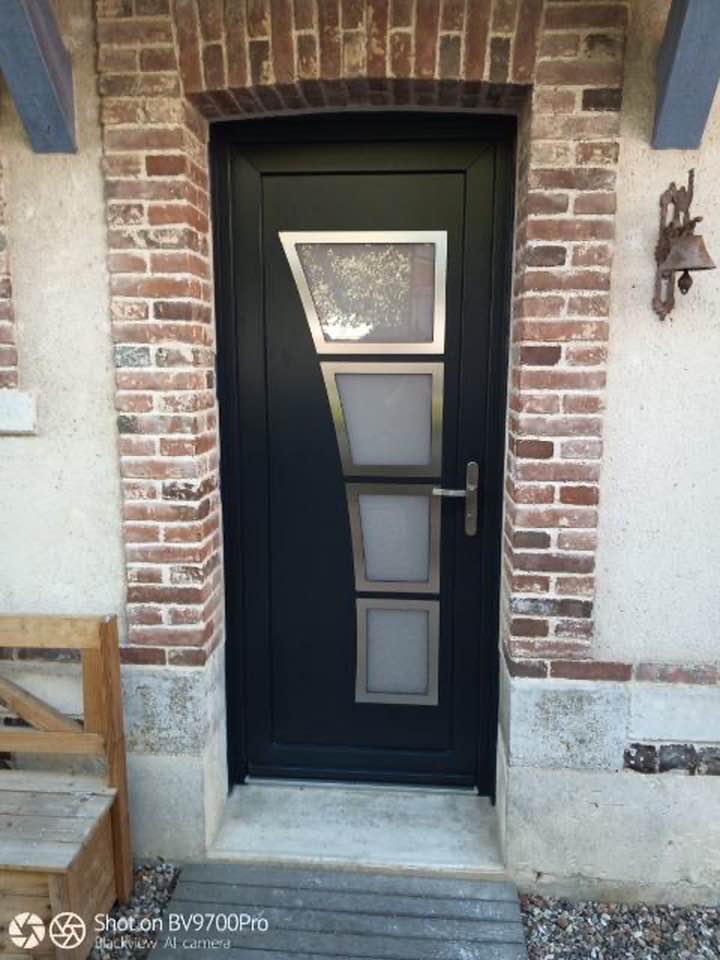 PORTE D ENTREE EKOLINE PVC ET ALU